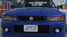 SultanRSClassic-GTAO-HeadlightCovers-RedHeadlightGlass