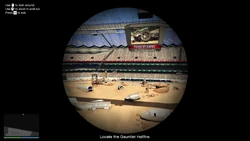 Locate the [target vehicle].