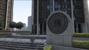 The FIB Headquarters exterior plaza.