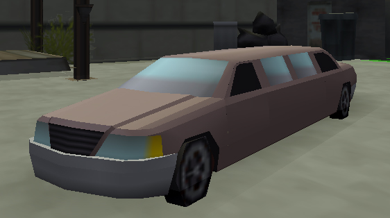 GTA 3: Special & Unique GTA Vehicles - Black Stretch/Limo 