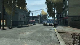 View of Sacramento Avenue from Franklin Street.