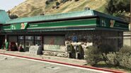 Tataviam Truckstop, Palomino Freeway, Tataviam Mountains. (enterable)