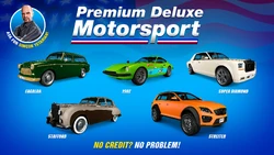 Premium Deluxe Motorsport stock.