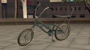 A Bike in Grand Theft Auto: San Andreas. (while ridden)