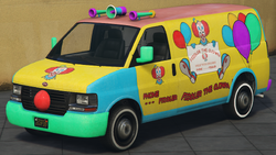 The Clown Van in Grand Theft Auto V.