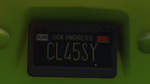 Custom Plate GTAO CL45SY