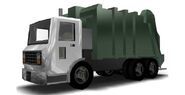 The "Garbage Truck", an earlier iteration of the Trashmaster in GTA III prior to the game's release.