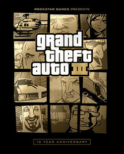 Grand Theft Auto III GTA 3 Poster & FRENCH Map Official Rockstar Liberty  City