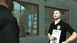 Pulaski responds asking CJ how his brother is doing while CJ is still a free man.