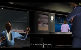 Cam tells Tommy that he could find Cassidy at the shooting range in the Ammu-Nation store Downtown.