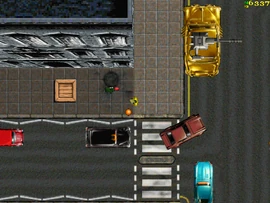 Collecting the Rocket Launcher.