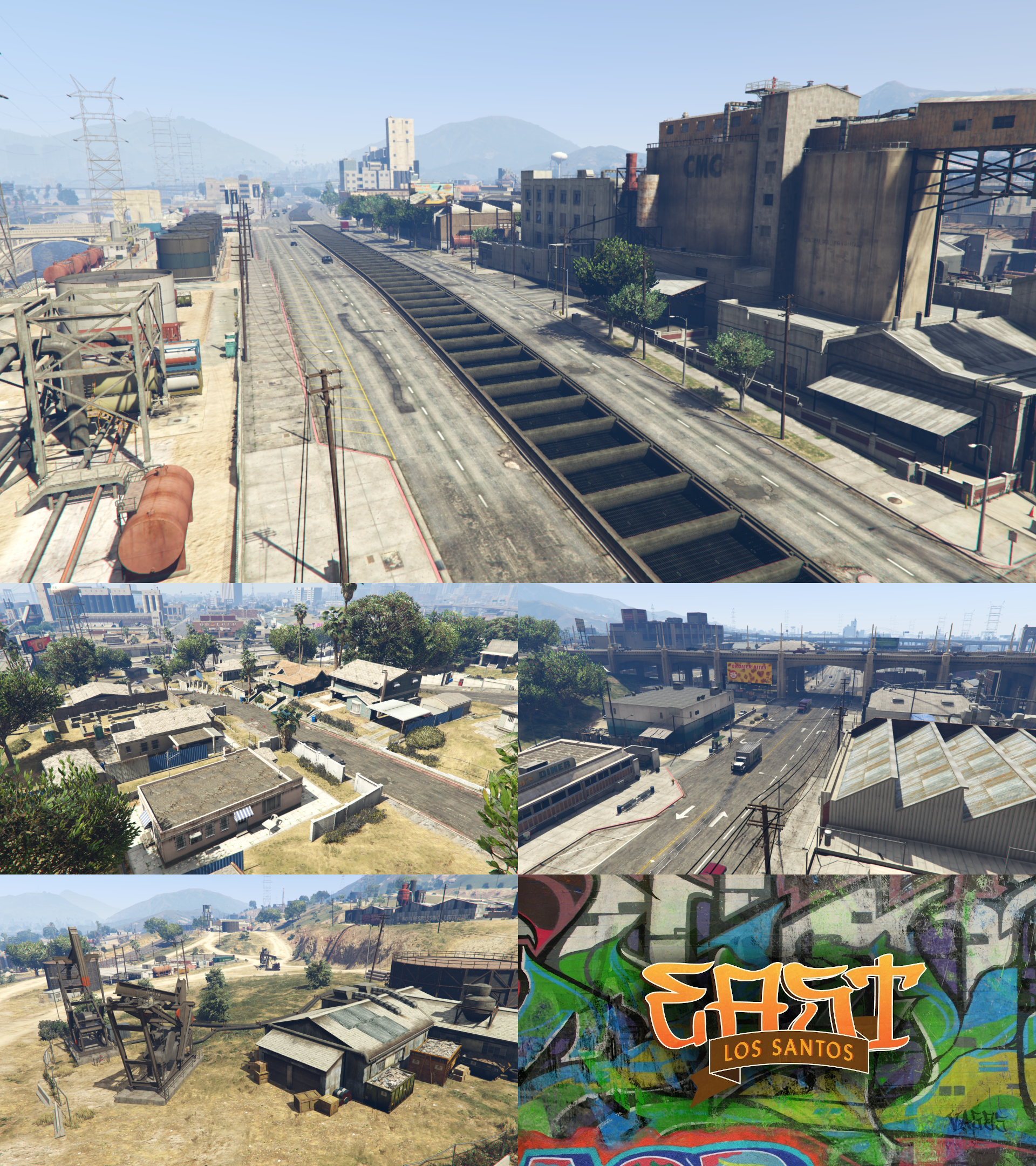 Where is East Los Santos Located In GTA 5?