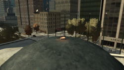The combat sniper on the dome.
