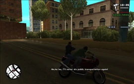 Smoke jokingly comments on the situation.