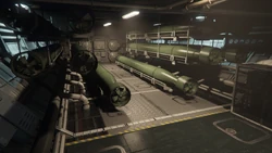 Torpedo store, 3rd deck