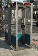 Badger phone booths in GTA V.