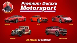 Premium Deluxe Motorsport stock.