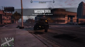 Failure from destruction.