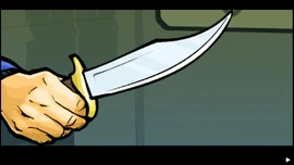 Zhou gets his dagger.