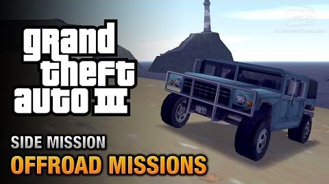 GTA 3 - Off-Road Missions Where we're going, we don't need roads Trophy
