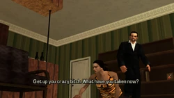 Toni asks her what kind of drugs she has taken this time.