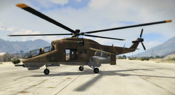 GTA 5 - Helicóptero de Combate SAVAGE Veículo NOVO DLC HEISTS 