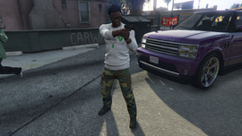 Vernon in the shootout.