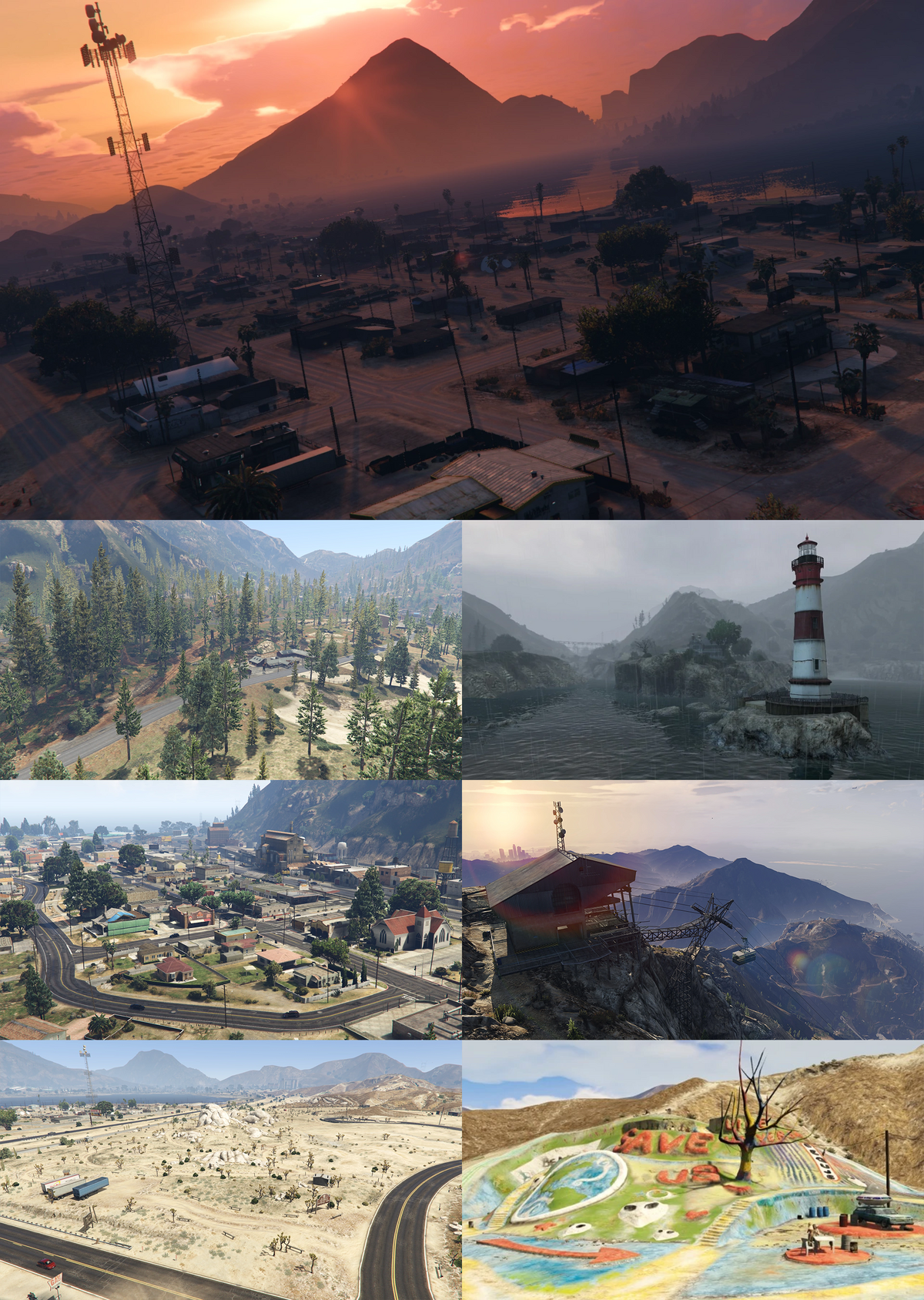 Why does los santos look smaller in V and than in san andreas? It also has  more mountains. : r/GTAV