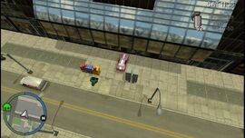 Front view of The Von Crastenburg Center in Grand Theft Auto: Chinatown Wars.