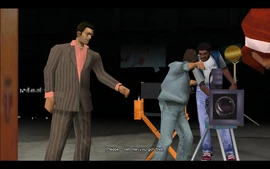 Steve asks the cameraman if he got the amazing shot.