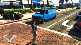 Steal the van containing the hardware.