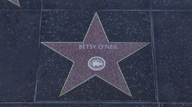 Betsy O'Neil's star on the Vinewood Walk of Fame.