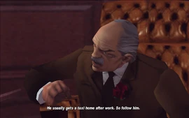 Salvatore informs Claude that Curly takes a taxi home every day after work, and instructs Claude to follow his taxi to see if Curly indeed is the rat. If Curly indeed turns out to be the rat, Salvatore orders Claude to kill him.