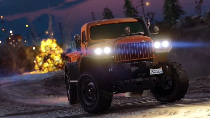 "Action" image for GTA V.