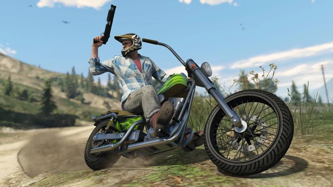 "Action" image for GTA V.