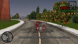 Now destroy the Firetruck. Don't leave any evidence.