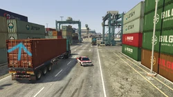 Proceeding down the straight