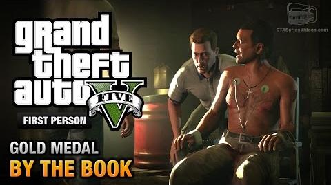 GTA 5 - Mission 25 - By the Book First Person Gold Medal Guide - PS4