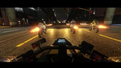 Firing rockets from first person perspective