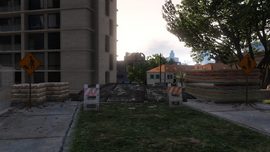 Stunt jump location.