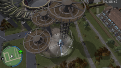 Observation towers.