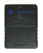 An 8MB memory card.