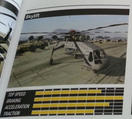 The Skylift in the BradyGames guide book for GTA V.