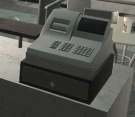 A cash register at TW@.