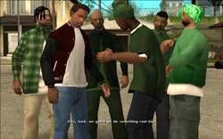 Sweet says that this is a real big job.