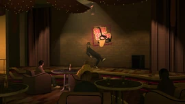 Katt Williams performing in Grand Theft Auto IV.