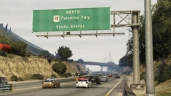 The 2nd overhead sign for Route 15 North.