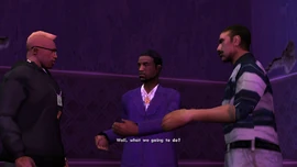 Jizzy asks what they should do.