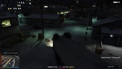 Deliver the trailer to the depot.