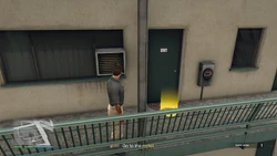 Enter the motel room